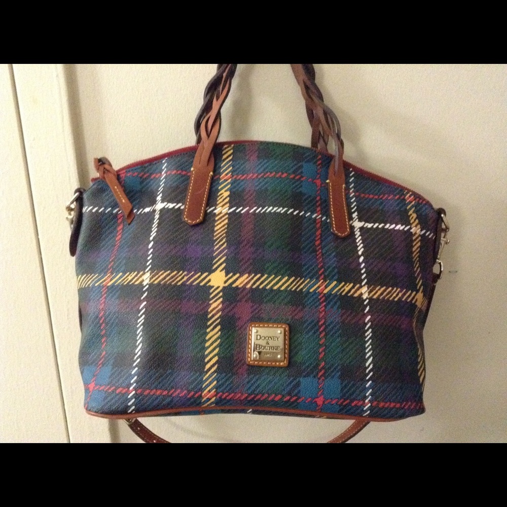 Dooney and Bourke Blue Satchel handbag